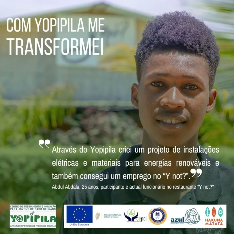 Cartaz da história de Abdul Abdala publicado pela AZUL